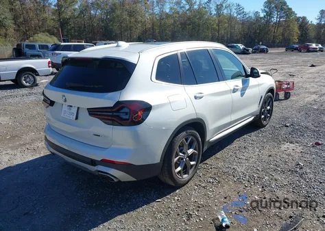 2022 BMW X3 Sdrive30I from USA, damaged, VIN 5UX43DP07N9J95201